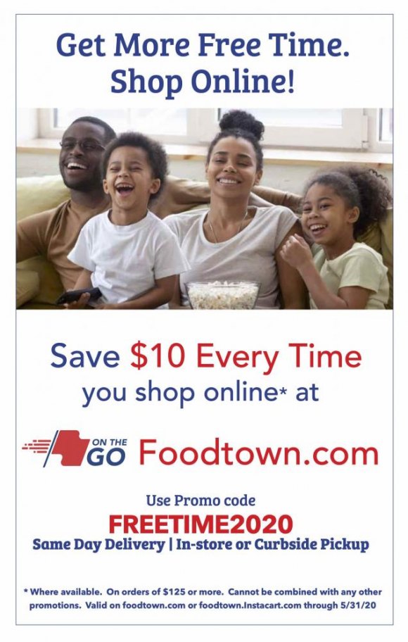 Stay Local But Keep Your Distance: Foodtown Sweetens Shop Online Options Stay Local But Keep Your Distance: Foodtown Sweetens Shop Online Options